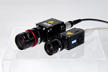 Photo demonstrating M2-Cam and M3-Cam size difference