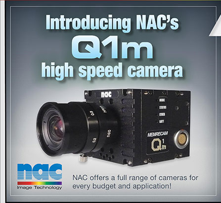 Introducting NAC's Q1m High Speed Camera
