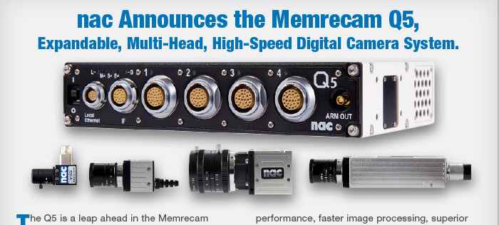 nac Announces the Memrecam Q5