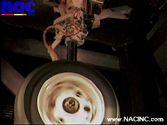 Aircraft Landing Gear High Speed Video