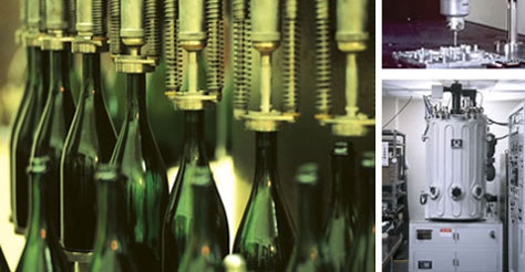 Bottles In Process of Being Made, Production Line Maintenance