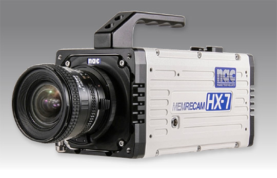 The MEMRECAM HX7 high speed camera