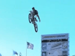 Motorcycle Superman Jump