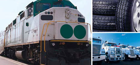 Train, Tires, Trucks