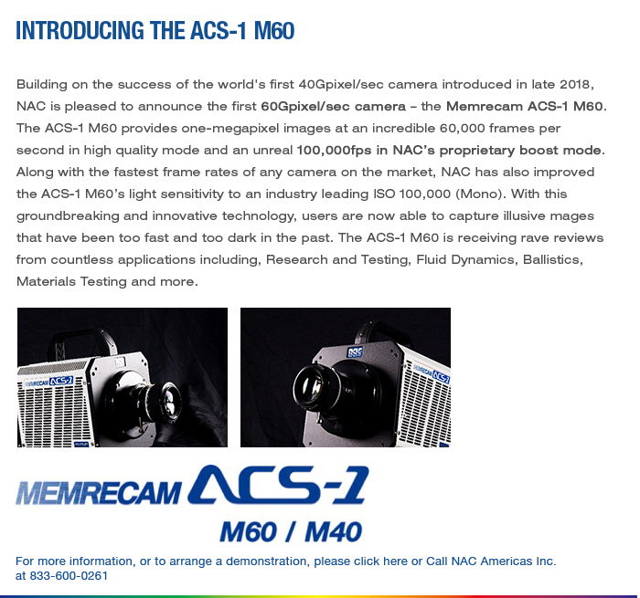 Introducing the ACS-1 M60
