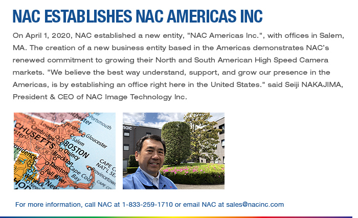 NAC Establishes NAC Americas Inc.